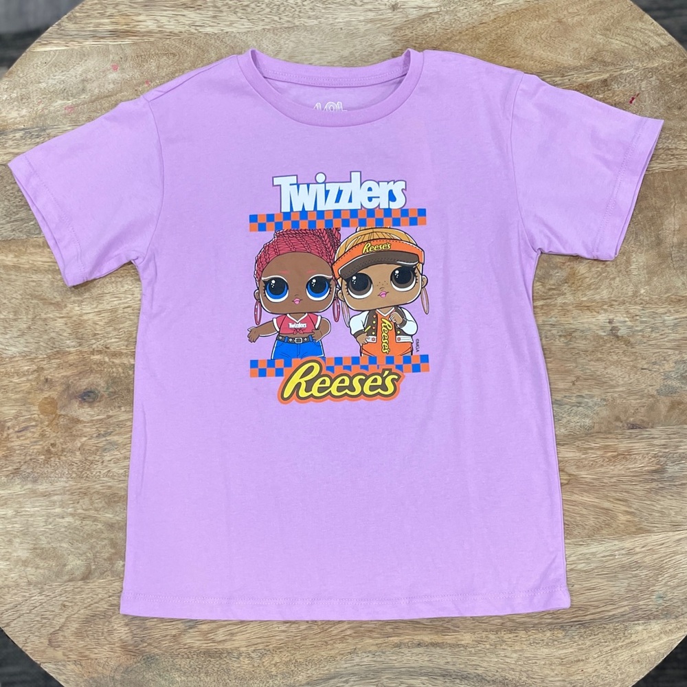 5/$20 NEW 10-12 Girls LOL Surprise Licorice & Chocolate Tee